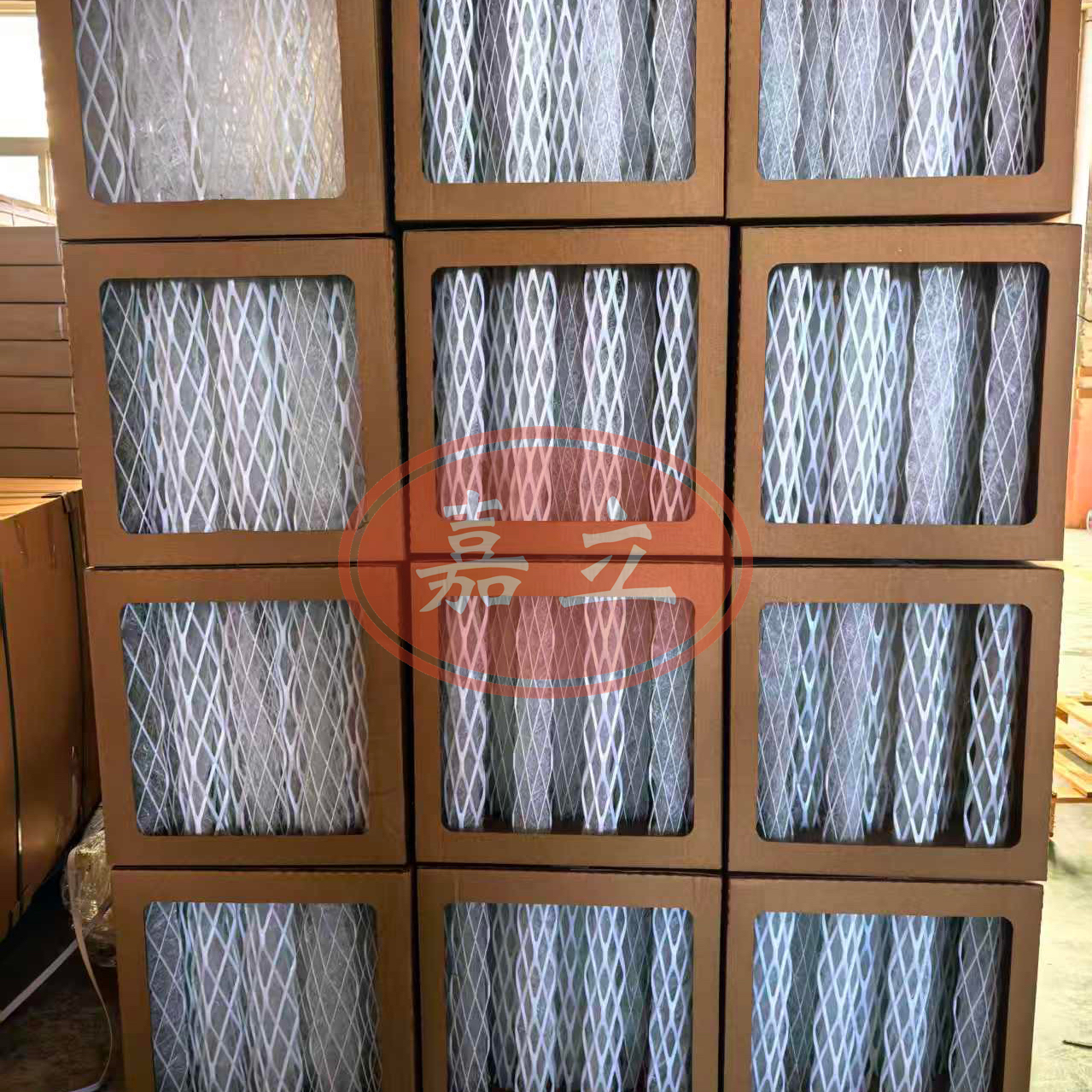 涞水3D柱型漆雾过滤收集器